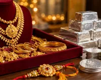 रक्षाबंधन से पहले सोना-चांदी के भाव में उतार-चढ़ाव, 24K गोल्ड करीब ₹1.59 लाख