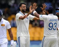कोलंबो टेस्ट में भारत का विशाल स्कोर, 503/9 पर पारी घोषित; श्रीलंका को शुरुआत में ही झटका