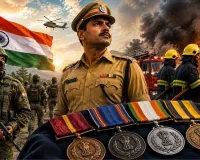 स्वतंत्रता दिवस पर 301 पुलिस-फायर कर्मियों को गैलेंट्री अवॉर्ड