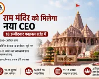 राम मंदिर के नए CEO की रेस में अब सिर्फ 18 नाम, 5300 आवेदनों के बाद होगा बड़ा फैसला