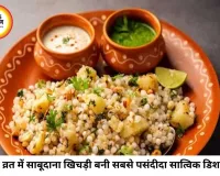 सावन व्रत में क्यों है साबूदाना खिचड़ी पहली पसंद? स्वाद, ऊर्जा और सेहत का बेहतरीन संगम