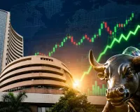 शेयर बाजार में तेजी: सेंसेक्स 200 अंक चढ़कर 77,900 के करीब, बैंकिंग-रियल्टी शेयरों में खरीदारी