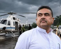 बंगाल CM सुवेंदु अधिकारी के हेलिकॉप्टर की इमरजेंसी लैंडिंग