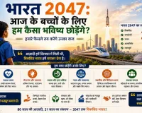 भारत 2047: आज के बच्चों के लिए हम कैसा भविष्य छोड़ेंगे?