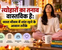 त्योहारों का तनाव वास्तविक है: व्यस्त मौसम में शांत रहने के आसान तरीके