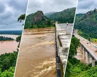 सीधी में सोन नदी उफान पर, ऑरेंज अलर्ट जारी; दो जगह खतरे के निशान से ऊपर पानी
