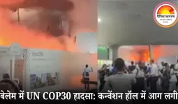 ब्राजील में COP30 समिट के हॉल में आग: 13 घायल, हड़कंप; मौके पर मौजूद थे 50 हजार से ज्यादा लोग