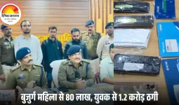 राजनांदगांव में साइबर ठगी का भंडाफोड़: बुजुर्ग महिला और युवक से कुल 2 करोड़ की ठगी, 4 आरोपी गिरफ्तार