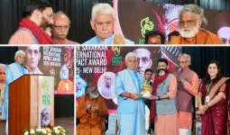 उपराज्यपाल मनोज सिन्हा ने ‘वीर सावरकर इंटरनेशनल इम्पैक्ट अवॉर्ड्स 2025’ में वैश्विक परिवर्तनकर्ताओं का किया सम्मान 