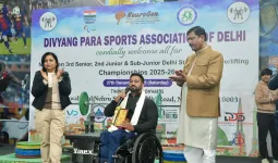 डीपीएसए ने जवाहरलाल नेहरू स्टेडियम में दिल्ली राज्य पैरा पावरलिफ्टिंग चैंपियनशिप 2025–26 की मेज़बानी की