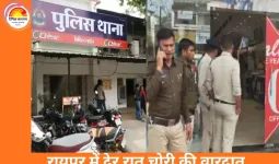 रायपुर में एक ही रात तीन दुकानों में बड़ी चोरी, 7 लाख से ज्यादा नकदी ले उड़े नकाबपोश चोर