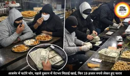 अजमेर में चटोरे चोर, पहले दुकान में पेटभर मिठाई खाई, फिर 19 हजार लेकर हुए फरार