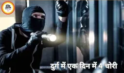 दुर्ग में एक दिन में 4 चोरी की वारदातें, बंद मकानों और वाहनों को बनाया निशाना