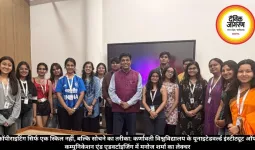 कॉपीराइटिंग सिर्फ एक स्किल नहीं, बल्कि सोचने का तरीका: कर्णावती विश्वविद्यालय के यूनाइटेडवर्ल्ड इंस्टीट्यूट ऑफ कम्युनिकेशन एंड एडवर्टाइजिंग में मनोज शर्मा का लेक्चर