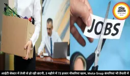 आईटी सेक्टर में तेजी से हो रही छंटनी, 3 महीने में 73 हजार नौकरियां खत्म, Meta-Snap कंपनियां भी तैयारी में