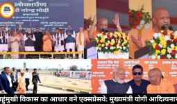 चहुंमुखी विकास का आधार बने एक्सप्रेसवे: मुख्यमंत्री योगी आदित्यनाथ