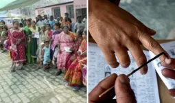 गड़बड़ी वाले बूथों पर आज दोबारा मतदान, कड़ी सुरक्षा में जारी वोटिंग