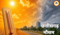छत्तीसगढ़ में बदलेगा मौसम, गर्मी के बीच बारिश और तापमान में गिरावट के संकेत