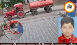 रायपुर में स्कूल जा रहे छात्र को पानी टैंकर ने कुचला, CCTV में कैद हादसा