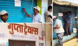 किराया नहीं चुकाने वालों पर निगम सख्त, 15 दुकानें सील कर वसूले 1.42 लाख रुपये