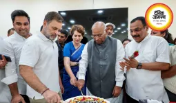 राहुल गांधी का 56वां जन्मदिन, कांग्रेस मुख्यालय में मनाया जश्न