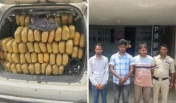 ऑपरेशन आघात में बड़ी कार्रवाई, 300 किलो गांजा जब्त, तीन अंतरराज्यीय तस्कर गिरफ्तार