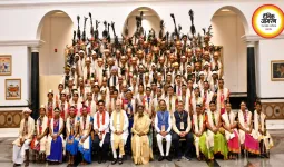 बस्तर पंडुम 2026: राष्ट्रपति भवन, स्मारक का हुआ सम्मान; मुर्मु ने कहा- मोटो मेरे परिवार का हिस्सा