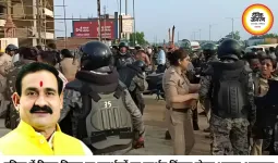 दतिया में नरोत्तम मिश्रा समर्थकों का बवाल, NH-44 जाम; पुलिस पर पथराव, एसपी-एएसपी समेत 6 घायल