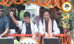 भाजपा के राष्ट्रीय अध्यक्ष नितिन नवीन का लखनऊ में भव्य स्वागत, 18 किलोमीटर रोड शो से शक्ति प्रदर्शन