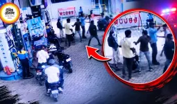 बिलासपुर में पेट्रोल पंप पर छात्रों से मारपीट, लाइन में घुसने को लेकर विवाद का CCTV आया सामने