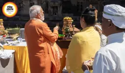 इंडोनेशिया के सबसे बड़े हिंदू मंदिर पहुंचे पीएम मोदी, प्रम्बानन में की पूजा-अर्चना