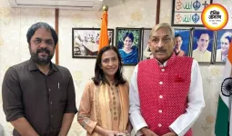 प्रमोद तिवारी से मिले सीए रवि ग्वालानी, नकटी विस्थापितों का मुद्दा उठाया; मानसून सत्र पर भी हुई चर्चा