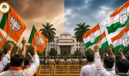 रायपुर में आज सियासी टकराव के आसार, राजीव भवन का घेराव करेगी भाजयुमो
