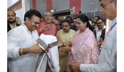 अजय अजमेरा के नेतृत्व में 60 से अधिक सूरतव्यापारियों ने भारतीय व्यापार महोत्सव में दर्ज कराईउपस्थिति