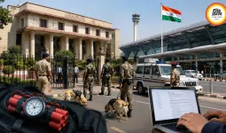 दिल्ली हाईकोर्ट और एयरपोर्ट को बम धमकी, जांच में कुछ संदिग्ध नहीं मिला