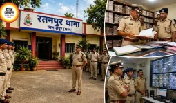 रतनपुर थाना बनेगा मॉडल, DGP ने डिजिटल पुलिसिंग और बीट व्यवस्था परखी