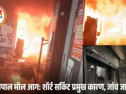 भोपाल के शॉपिंग मॉल में आग, ब्यूटी पार्लर और जिम प्रभावित; दमकल ने बड़ी तबाही टाली