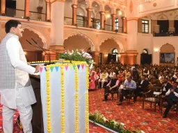 सीएम ने पंचायत वर्कशॉप में कहा— चांद के प्रभाव से मनुष्यों में भावनात्मक उतार-चढ़ाव बढ़ते हैं; शासन-प्रशासन को मजबूत बनाने पर जोर