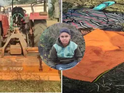 रोटावेटर की चपेट में आने से 15 वर्षीय किशोर की मौत, चालक गिरफ्तार