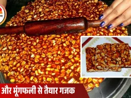 ठंड में घर पर बनाएं कुरकुरी मूंगफली गजक, स्वाद और सेहत दोनों का 