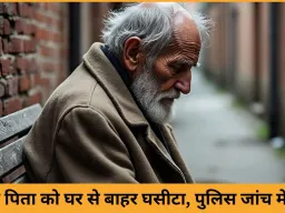 दुर्ग में पारिवारिक विवाद हिंसक हुआ: PWD इंजीनियर को बेटे ने घर से बाहर घसीटा