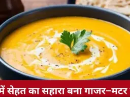 सर्दियों में गाजर–मटर का सूप बना सेहत का मजबूत कवच, इम्यूनिटी बढ़ाने में असरदार
