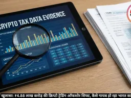 TIOL रिपोर्ट में खुलासा: ₹4.88 लाख करोड़ की क्रिप्टो ट्रेडिंग ऑफशोर शिफ्ट, कैसे गायब हो रहा भारत का क्रिप्टो राजस्व