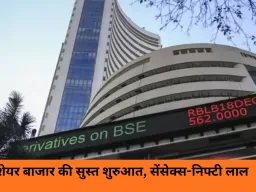 शेयर बाजार में दबाव, सेंसेक्स 300 अंक फिसलकर 82,950 पर; निफ्टी में भी 100 अंकों की गिरावट