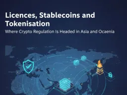 एशिया-ओशिनिया में क्रिप्टो नियमन का नया दौर: लाइसेंसिंग, स्टेबलकॉइन और टोकनाइज़ेशन की ओर बढ़ता सिस्टम