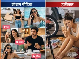सोशल मीडिया इंफ्लुएंसर लाइफस्टाइल पर बहस तेज: ग्लैमर और हकीकत के बीच बढ़ता फासला