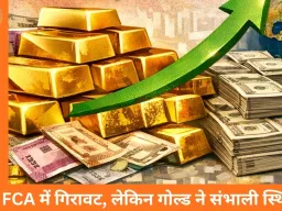 सोने की तेज़ी ने बदली तस्वीर, FCA घटने के बावजूद भारत का विदेशी मुद्रा भंडार रिकॉर्ड ऊंचाई पर