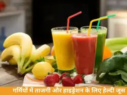 गर्मियों में ठंडे जूस से शरीर को हाइड्रेटेड और ऊर्जावान रखें