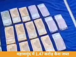महासमुंद में 5 दिन में 1.47 करोड़ कैश जब्त, 2 लग्जरी कारें भी सीज; हवाला एंगल से जांच