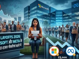 Tech Layoffs 2026: Microsoft और Meta के फैसलों से 23 हजार नौकरियां खतरे में